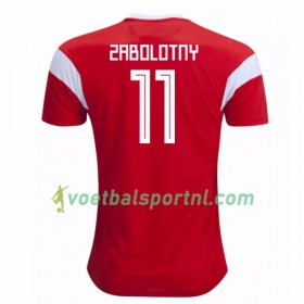 Rusland Zabolotny 11 Thuis Shirt WK voetbal 2018